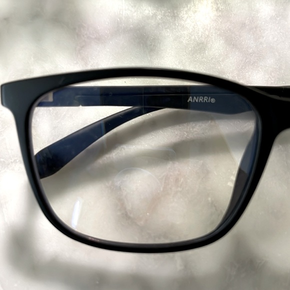 ANRRI Blue Light Blocking Glasses - matte black, case included, like new - Picture 2 of 16